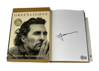 Matthew McConaughey Signed Greenlights Hardcover Book Lot of 18 COA
