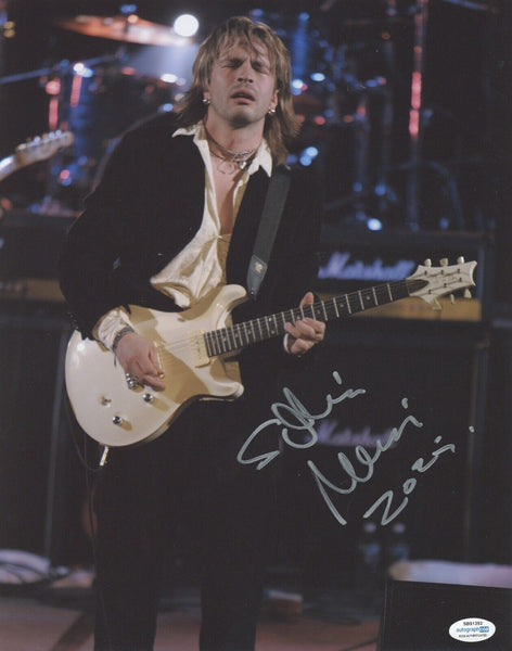 Sergio Vallin Signed Autographed 11x14 Photo Mana Band Guitarist ACOA COA