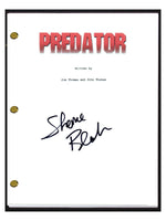 Shane Black Signed Autographed The Predator 1987 Movie Script Screenplay COA