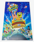 Tom Kenny Signed The Spongebob Squarepants Movie 12x18 Poster Beckett COA