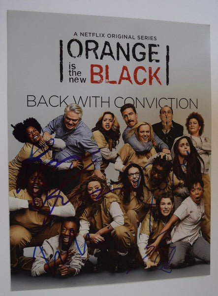 ORANGE IS THE NEW BLACK Cast Signed Autographed 11x14 Photo by 4 COA VD