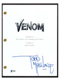 Todd MacFarlane Signed Autographed VENOM Movie Script Beckett BAS COA