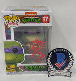 Corey Feldman Signed Autographed Donatello Ninja Turtles Funko Pop Beckett COA