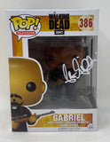 Seth Gilliam Signed Autograph The Walking Dead Gabriel Funko Pop 386 ACOA COA