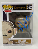 Andy Serkis Signed Autograph Funko Pop Gollum The Lord of The Rings Beckett COA
