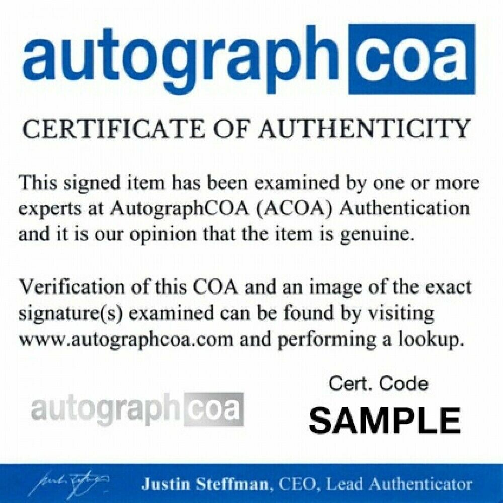 Skip Greer Dead Kennedys Signed Autograph 8x10 Photo New Lead Singer A ...