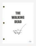 Norman Reedus Signed Autographed The Walking Dead Pilot Script ACOA COA