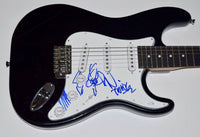 Cheap Trick Signed Autographed Electric Guitar x4 Robin Zander Rick Tom ACOA COA