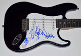Cheap Trick Signed Autographed Electric Guitar x4 Robin Zander Rick Tom ACOA COA
