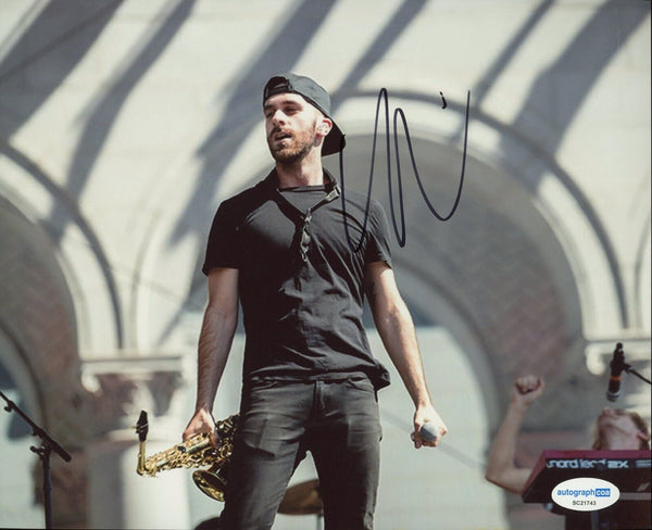 Sam Harris X Ambassadors Signed Autograph 8x10 Photo Band Lead Singer ACOA COA