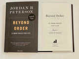 Jordan B. Peterson Signed Beyond Order 12 More Rules For Life 1st Ed HC Book COA
