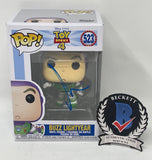 Tim Allen Signed Autograph Buzz Lightyear Funko Pop Toy Story 4 #523 Beckett COA