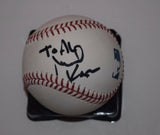 Michael Keaton Signed Autographed Rawlings MLB Baseball BATMAN COA