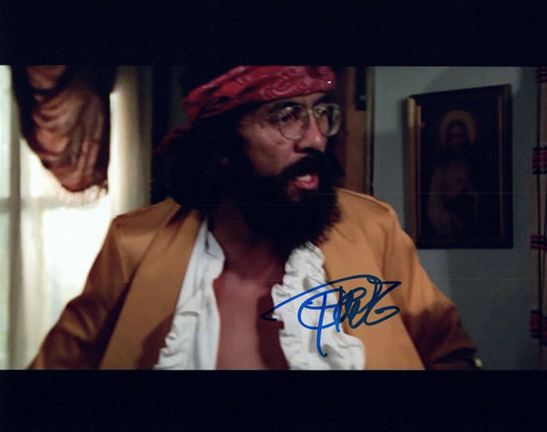 Tommy Chong Signed Autograph 8x10 Photo Cheech & Chong UP IN SMOKE Scene COA