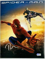 Tobey Maguire Signed 11x14 Photo Spider-Man Autograph Peter Parker Beckett COA