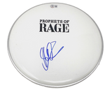 Brad Wilk Signed Autographed 12" Drumhead Prophets of Rage Drummer Beckett COA