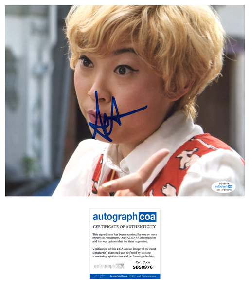 Awkwafina Signed Autograph 8x10 Photo Crazy Rich Asians Actress ACOA COA