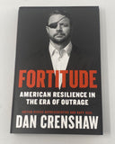 Dan Crenshaw Signed Fortitude Hardcover Book Congressman Navy Seal Beckett COA