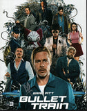 Brad Pitt Signed Autographed 11x14 Photo Bullet Train Movie Poster Beckett COA