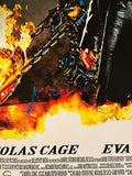 Nicolas Cage Signed Ghost Rider 12x18 Movie Poster Photo Autograph ACOA COA