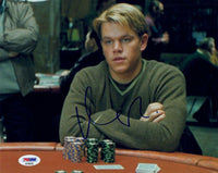 Matt Damon Signed Autographed 8x10 Photo ROUNDERS Mike McDermott PSA/DNA COA
