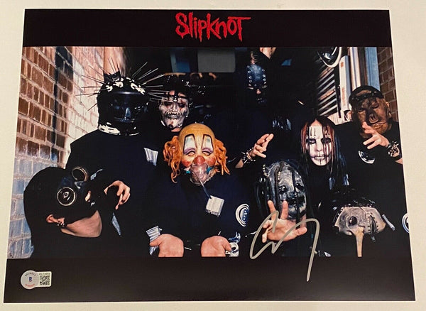 Corey Taylor Signed Autograph 11x14 Photo Slipknot Stone Sour Proof Beckett COA