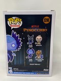 Guillermo Del Toro Signed Autograph Pinnochio Wood Sprite Funko Pop Beckett COA