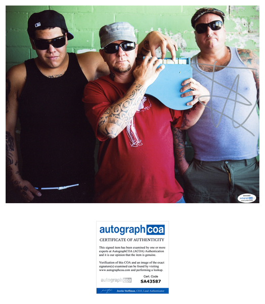 Eric Wilson Signed Autographed 11x14 Photo Sublime Bassist ACOA COA