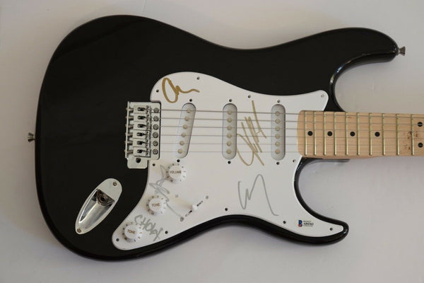 STONE SOUR Signed Autographed Electric Guitar Corey Taylor +4 BAS Beckett COA