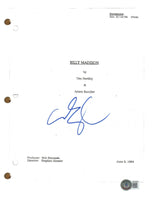 Adam Sandler Signed Autograph Billy Madison Movie Script Screenplay Beckett COA