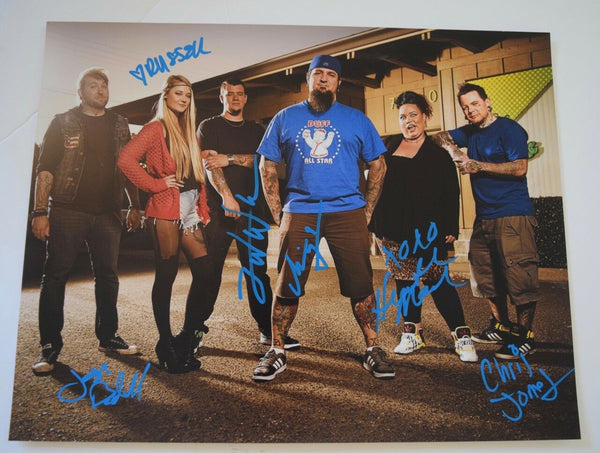 EPIC INK Cast Signed Autographed 11x14 Photo by 6 COA VD