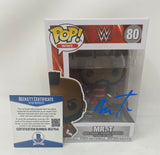 Mr. T Signed Autographed Funko Pop Figure WWE #80 Rocky Clubber Lang Beckett COA