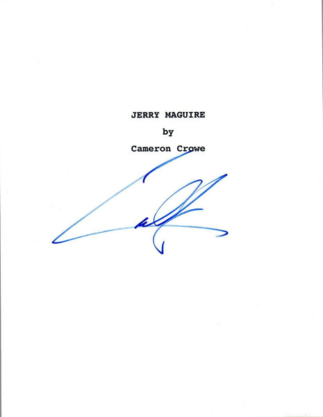 Cuba Gooding Jr. Signed Autographed JERRY MAGUIRE Movie Script COA VD