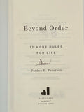 Jordan Peterson Signed Beyond Order 12 More Rules For Live 1st Ed HC Book COA