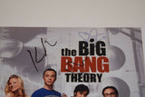 The Big Bang Theory Cast Signed Autographed 11x14 Photo x5 Jim Parsons Cuoco COA
