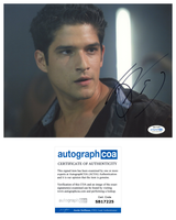Tyler Posey Signed Autographed 8x10 Photo Teen Wolf Actor ACOA COA