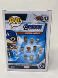 Chris Evans Signed Autograph Funko Pop Captain America Avengers Endgame ACOA COA