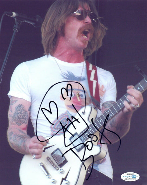 Jesse Hughes Signed Autographed 8x10 Photo EODM Eagles of Death Metal ACOA COA