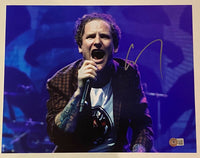 Corey Taylor Signed Autograph 11x14 Photo Slipknot Stone Sour Proof Beckett COA