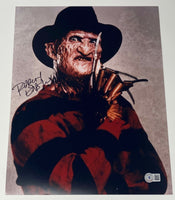 Robert Englund Signed 11x14 Photo Freddy A Nightmare on Elm Street Beckett COA