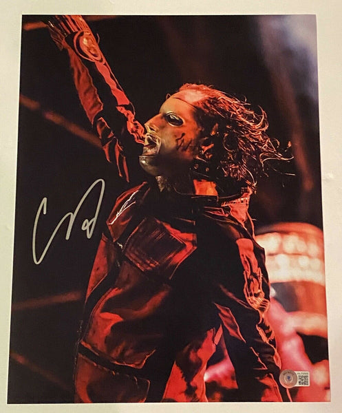 Corey Taylor Signed Autograph 11x14 Photo Slipknot Stone Sour Proof Beckett COA