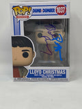 Peter & Bobby Farrelly Signed Funko Pop Lloyd Christmas Dumb and Dumber BAS COA