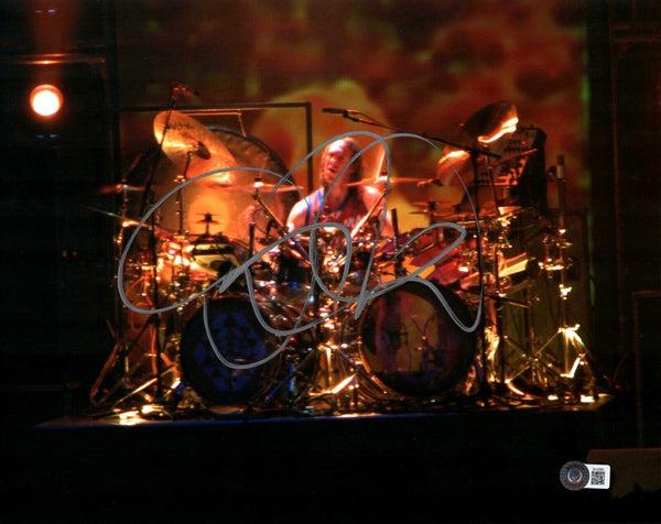 Danny Carey Tool Signed Autograph 11x14 Photo Drummer Tool Band Beckett COA