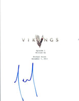 Travis Fimmel Signed Autographed VIKINGS Pilot Episode Script COA VD