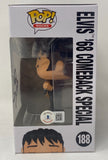 Austin Butler Signed Funko Pop Elvis '68 Comeback Special Autograph Beckett COA