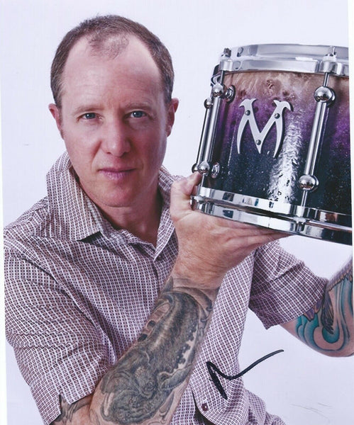 JACK IRONS ORIGINAL RED HOT CHILI PEPPERS DRUMMER SIGNED 8X10 PHOTO PEARL JAM 3